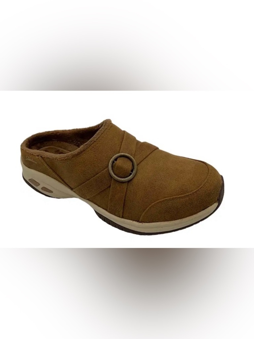 Skechers Commute Time Chenille-Lined Vegan Clogs-SZ 6-